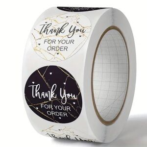 Thank You Stickers Roll